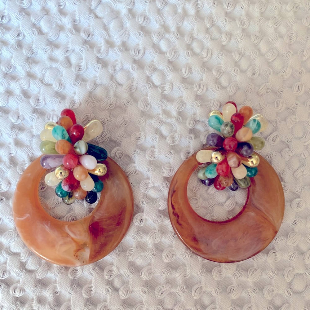 Vintage clip earrings with two styles 🦄🦄🦄